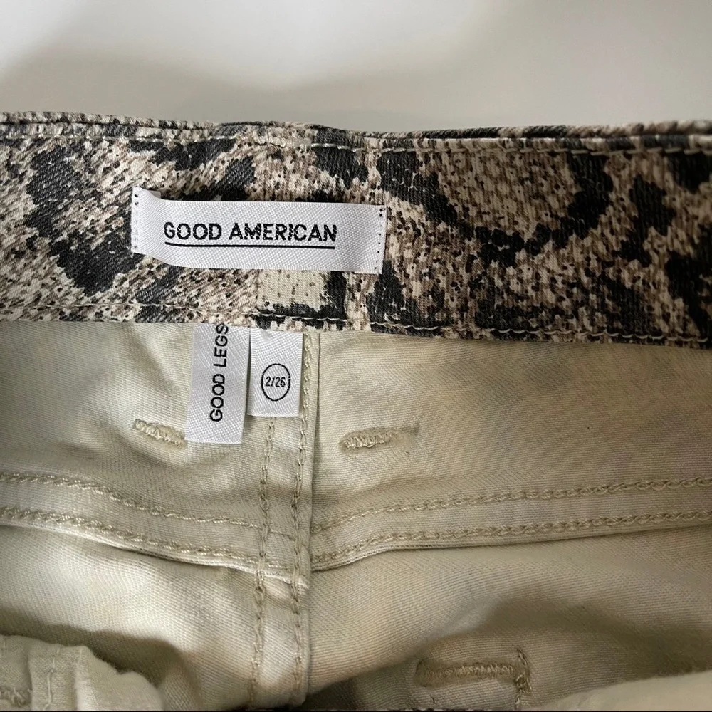 Good American Good Legs Snake High Waist - Picture 10 of 11